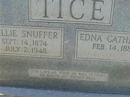 Willie Snuffer Tice