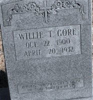 Willie T. Gore Willie T. Gore