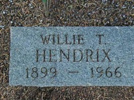 Willie T Hendrix Willie T Hendrix