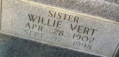 Willie Vert Kiser Willie Vert Kiser