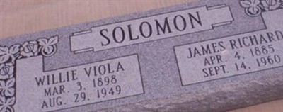 Willie Viola Solomon Willie Viola Solomon