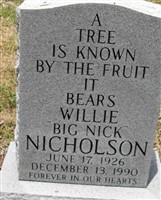 Willie Waymon "Big Nick" Nicholson