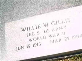 Willie Woodrow Gillis