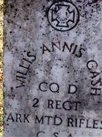 Willis Annis Cash Willis Annis Cash