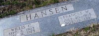Willis C. Hansen Willis C. Hansen