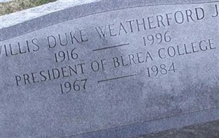 Willis Duke Weatherford, Jr