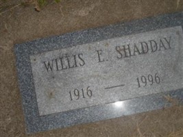 Willis E. "Dutch" Shadday