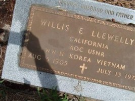 Willis E. Llewellyn Willis E. Llewellyn