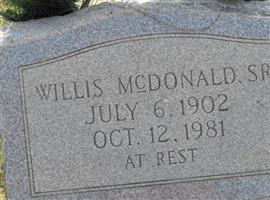 Willis McDonald, Sr