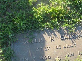 Willis N. Calkins Willis N. Calkins
