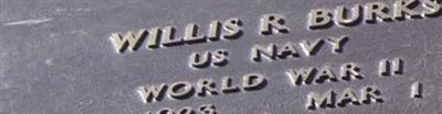 Willis R "Maxie" Burks