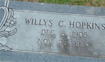 Willys C. Hopkins Willys C. Hopkins