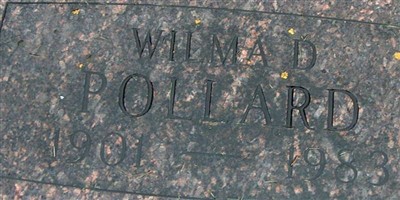 Wilma D Pollard