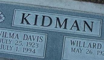 Wilma Davis Kidman