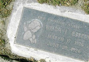 Wilma E. Gerfen