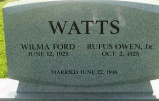 Wilma Ford Watts