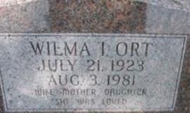 Wilma I Ort