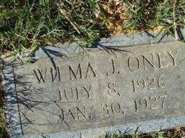 Wilma J Oney Wilma J Oney