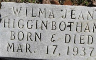 Wilma Jean Higginbotham Wilma Jean Higginbotham