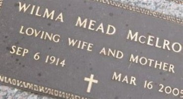 Wilma Mead McElroy