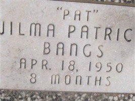 Wilma Patricia Bangs Wilma Patricia Bangs