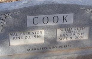 Wilma Ruth Edwards Cook