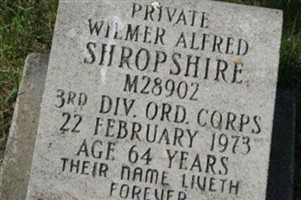 Wilmer Alfred Shropshire Wilmer Alfred Shropshire