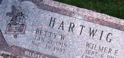 Wilmer Ernest Hartwig Wilmer Ernest Hartwig