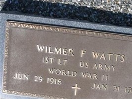 Wilmer Ford "Bus" Watts