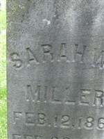 Sarah Wilmina Virginia Miller Saville