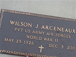 Wilson J Arceneaux Wilson J Arceneaux