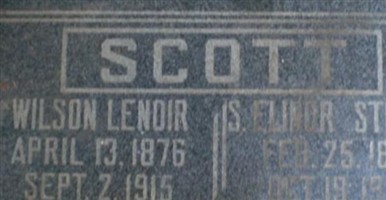 Wilson Lenoir Scott Wilson Lenoir Scott
