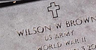 Wilson W Brown