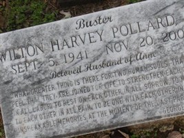 Wilton Harvey "Buster" Pollard, Jr Wilton Harvey "Buster" Pollard, Jr