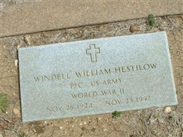 Windell William Hestilow Windell William Hestilow