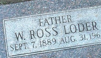 Winfield Ross Loder Winfield Ross Loder