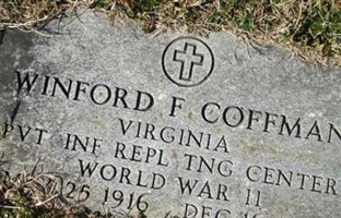 Winford F Coffman Winford F Coffman