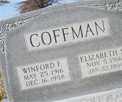 Winford F Coffman Winford F Coffman