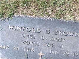 Winford G. Brown