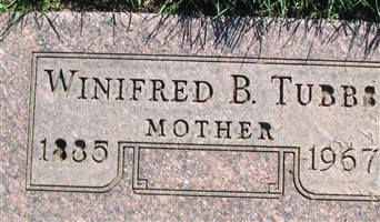 Winifred B. Tubbs Winifred B. Tubbs