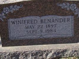 Winifred Benander