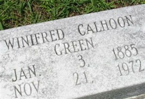 Winifred Calhoon Green Winifred Calhoon Green