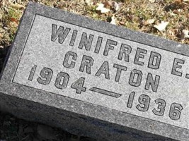 Winifred E. Craton Winifred E. Craton