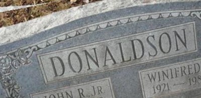 Winifred J. Donaldson Winifred J. Donaldson