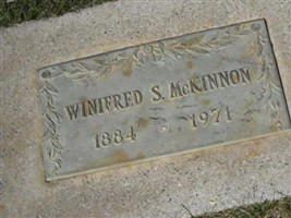 Winifred S McKinnon