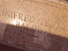 Winifred Tedrick Baldwin Winifred Tedrick Baldwin