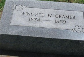 Winifred W. Cramer Winifred W. Cramer