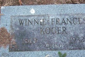 Winnie Frances Persell Koger