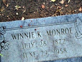 Winnie Kinlaw Monroe Winnie Kinlaw Monroe