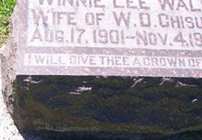 Winnie Lee Wall Chisum